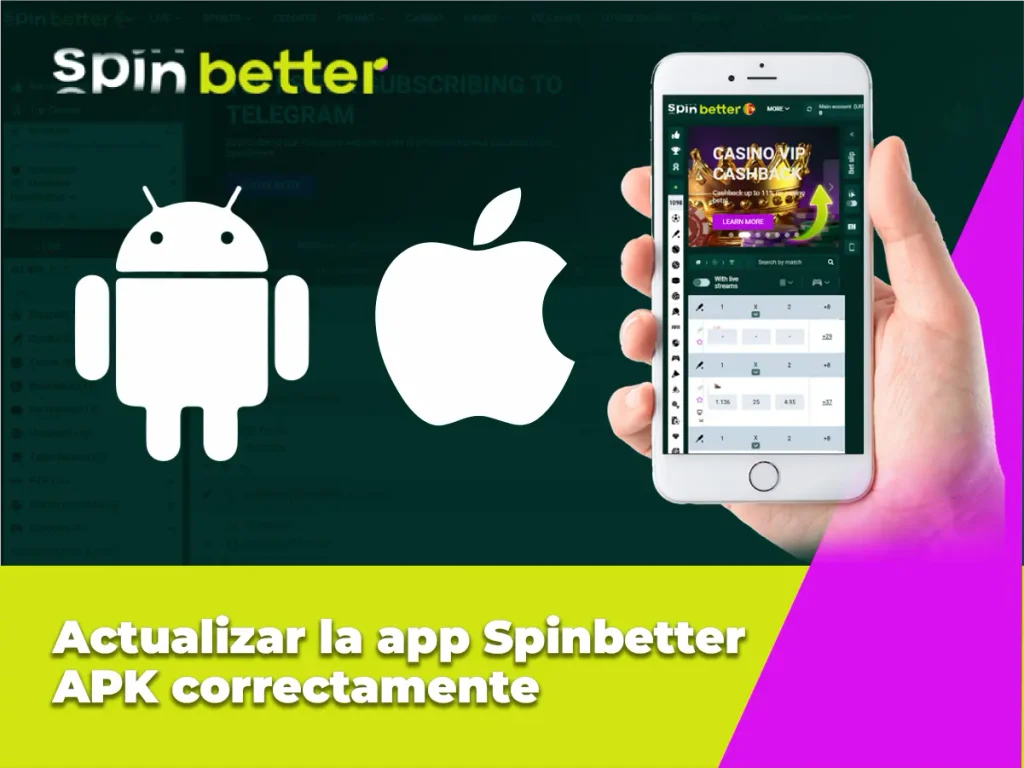 Actualizar la app