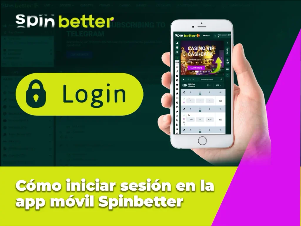 Cómo iniciar sesión en la app móvil