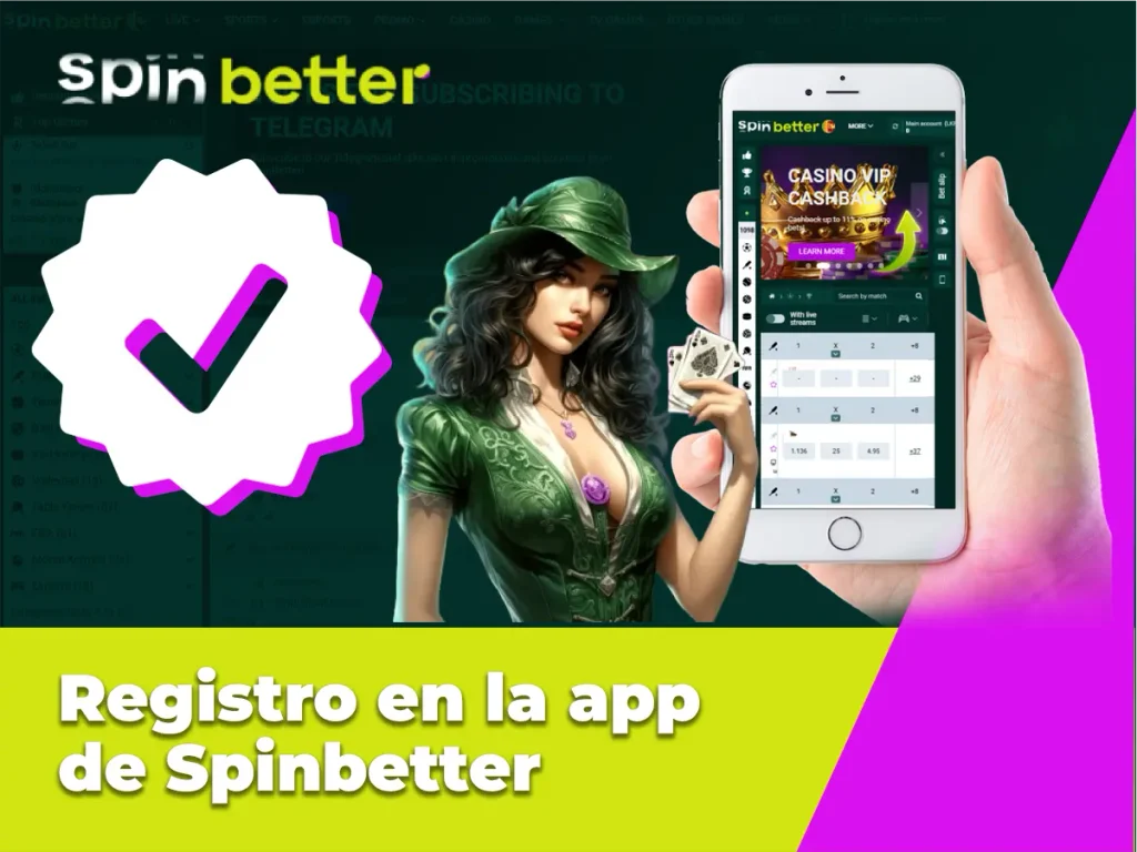 Registro en la app