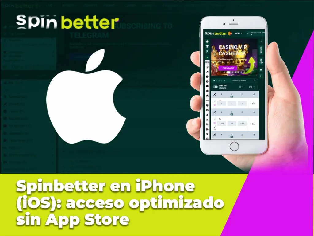 Spinbetter en iPhone